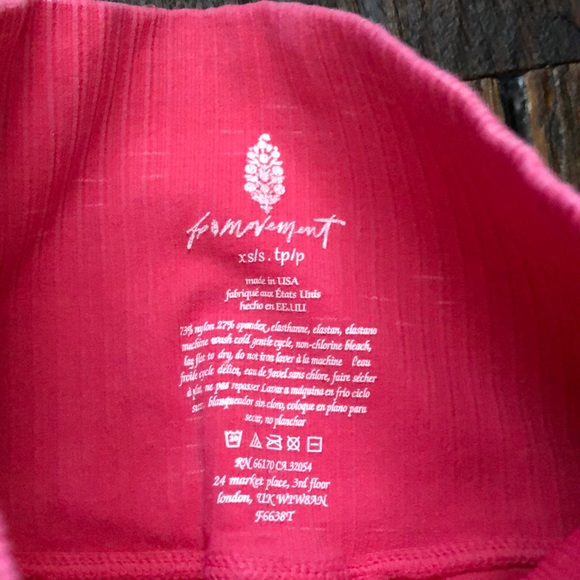 New - Free People Movement High-Rise 7/8 Length Good Karma Leggings - Picture 3 of 11